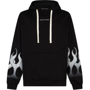 Vision OF Super, Heren, Sweatshirts & Hoodies, Zwart, Maat: M Katoen,