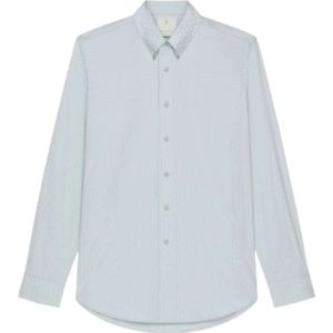 Givenchy, Heren, Overhemden, Blauw, Maat: XL Katoen,