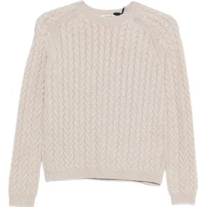 Max Mara, Dames, Truien, Beige, Maat: XS Wol,