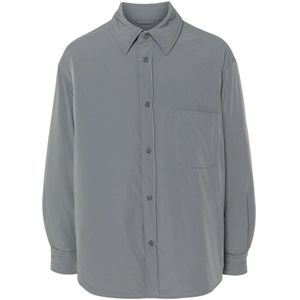 Autry, Heren, Overhemden, Grijs, Maat: M