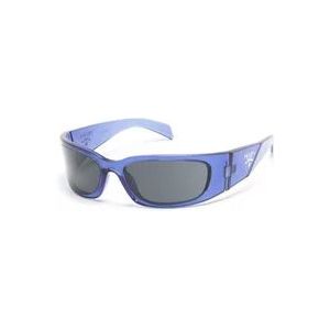 Prada Stijlvolle zonnebril voor dagelijks gebruik , Purple , Heren , Maat: 60 MM