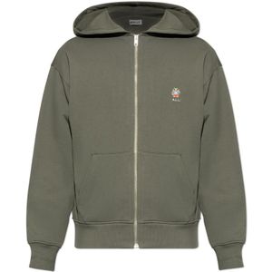 Bally, Heren, Sweatshirts & Hoodies, Groen, Maat: L Katoen,