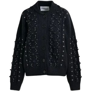 Essentiel Antwerp, Dames, Truien, Zwart, Maat: XS Wol,