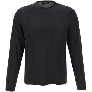 Gran Sasso, Heren, Truien, Zwart, Maat: XL Wol,