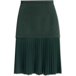 Lacoste, Dames, Rokken, Groen, Maat: XS Viscose,