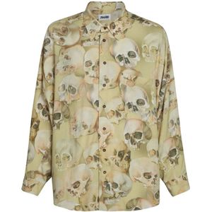 Magliano, Heren, Overhemden, Veelkleurig, Maat: S Viscose,