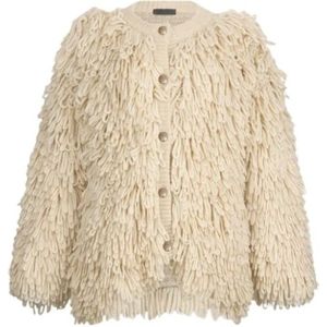 Liu Jo, Dames, Jassen, Beige, Maat: S