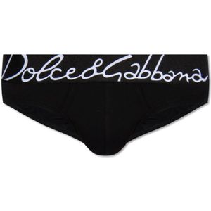 Dolce & Gabbana, Heren, Ondergoed, Zwart, Maat: M Katoen,