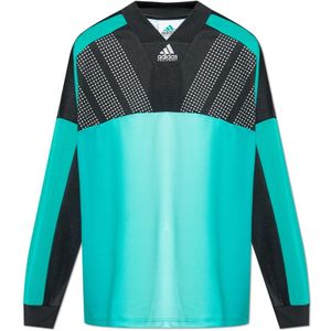 Adidas Originals, Heren, Tops, Blauw, Maat: M Satijn,
