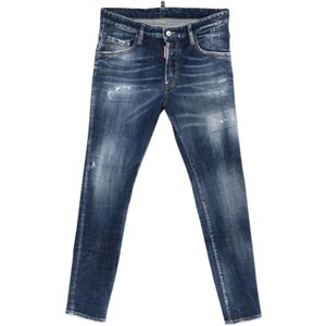Dsquared2, Heren, Jeans, Blauw, Maat: XL