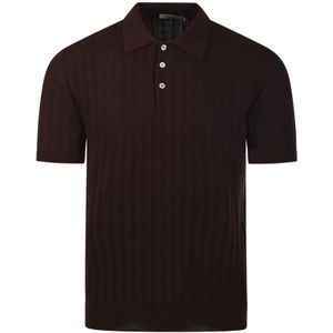 Altea, Heren, Tops, Bruin, Maat: L Katoen,