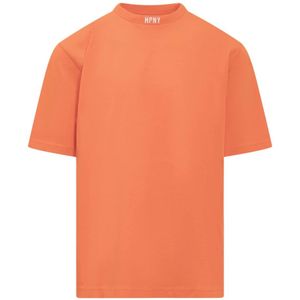 Heron Preston, Heren, Tops, Oranje, Maat: S Katoen,
