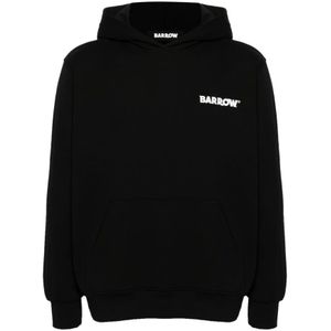 Barrow, Heren, Sweatshirts & Hoodies, Zwart, Maat: XS Katoen,