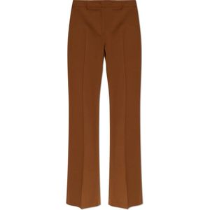 Etro, Dames, Broeken, Bruin, Maat: S Wol,