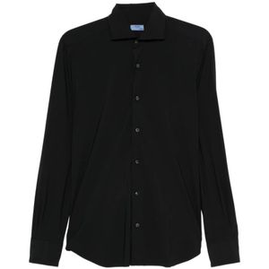 Barba, Heren, Overhemden, Zwart, Maat: 3XL