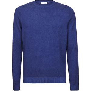 Malo, Heren, Truien, Blauw, Maat: L Wol,