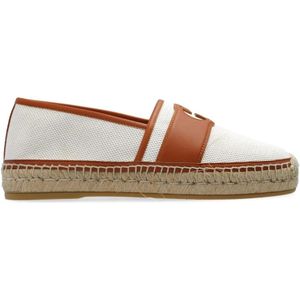 Gucci Canvas Espadrilles Beige Elegante Stijl , Beige , Heren , Maat: 43 EU