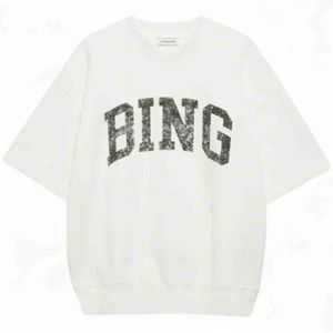 Anine Bing, Dames, Sweatshirts & Hoodies, Wit, Maat: M Katoen,