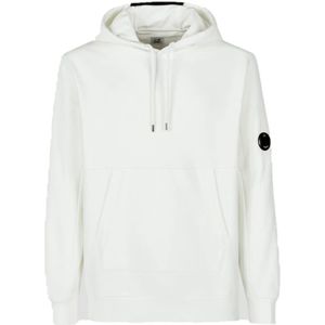 C.p. Company, Heren, Sweatshirts & Hoodies, Wit, Maat: XL Fleece,