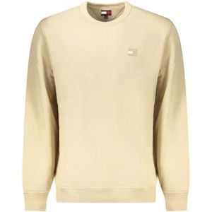 Tommy Hilfiger, Heren, Sweatshirts & Hoodies, Beige, Maat: S Katoen,