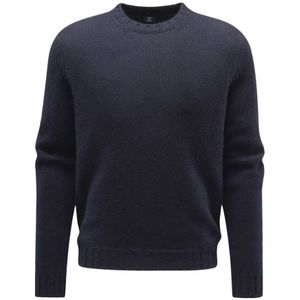 Fedeli, Heren, Truien, Blauw, Maat: XL Katoen,