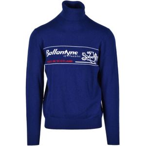 Ballantyne, Heren, Truien, Blauw, Maat: L Kasjmier,