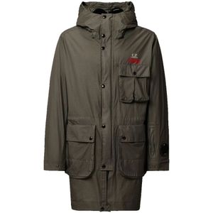 C.p. Company, Heren, Mantels, Grijs, Maat: L