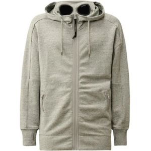 C.p. Company, Heren, Sweatshirts & Hoodies, Grijs, Maat: XL Katoen,