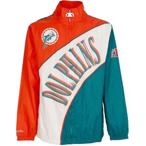 Mitchell & Ness, Heren, Jassen, Veelkleurig, Maat: L Nylon,