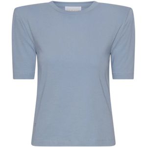 Remain Birger Christensen, Dames, Tops, Blauw, Maat: S Katoen,