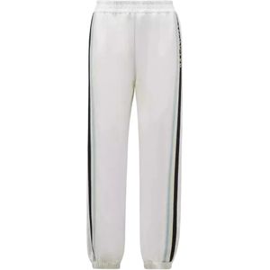 Moncler, Dames, Broeken, Wit, Maat: 2XS Viscose,