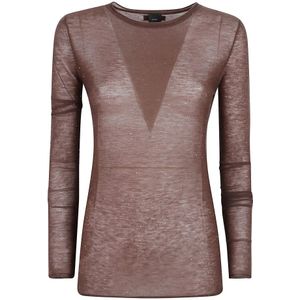 Pinko, Dames, Truien, Bruin, Maat: M