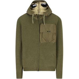 C.p. Company, Heren, Truien, Groen, Maat: L Wol,