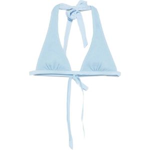 Frankies Bikinis, Dames, Badkleding, Blauw, Maat: L Katoen,