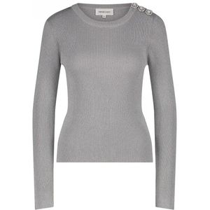 Fabienne Chapot, Dames, Truien, Grijs, Maat: S