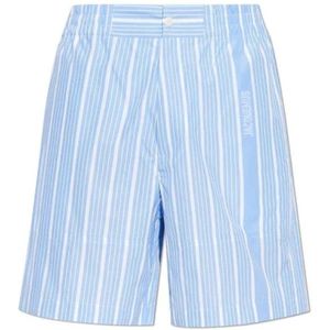 Jacquemus, Heren, Korte broeken, Blauw, Maat: L