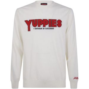 MC2 Saint Barth, Heren, Truien, Beige, Maat: L