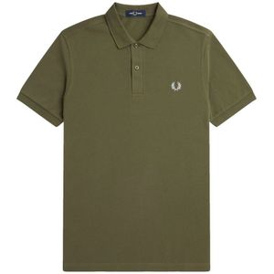 Fred Perry, Heren, Tops, Groen, Maat: M Katoen,