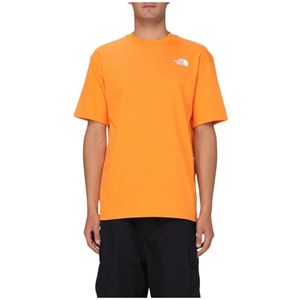 The North Face, Heren, Tops, Oranje, Maat: L