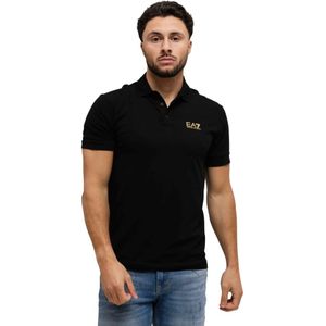 Emporio Armani, Heren, Tops, Zwart, Maat: 2XL Katoen,