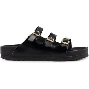 Birkenstock - Arizona - Gezondheidsslippers - Zwart - Birko-Flor®