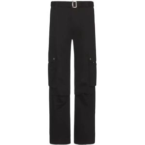 Jacquemus - Le Cargo Pants - Cargobroek - Zwart - Katoen, Verstelbare Tailleband, Dijbeenzakken
