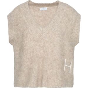 Hést, Dames, Truien, Beige, Maat: XS