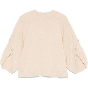 Max Mara, Dames, Truien, Beige, Maat: S