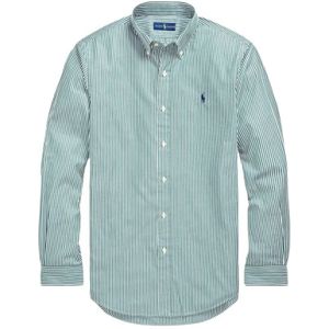 Polo Ralph Lauren, Heren, Overhemden, Groen, Maat: XL Katoen,