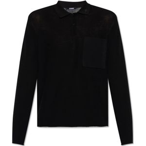 Jacquemus, Heren, Tops, Blauw, Maat: S Katoen,