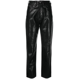 Philipp Plein, Dames, Jeans, Zwart, Maat: W27 Katoen,