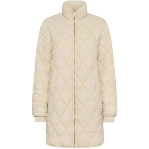 Part Two, Dames, Mantels, Beige, Maat: S Polyamide,