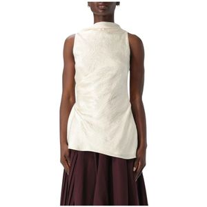 Alexander McQueen, Dames, Tops, Wit, Maat: M