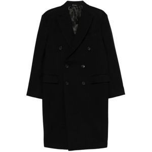 Reveres 1949, Heren, Mantels, Zwart, Maat: M